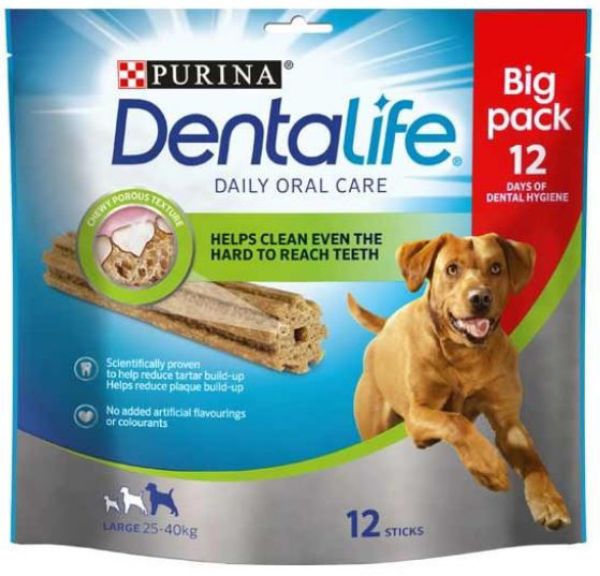 Picture of Dentalife Chews Large Dogs 426g 12x Sticks