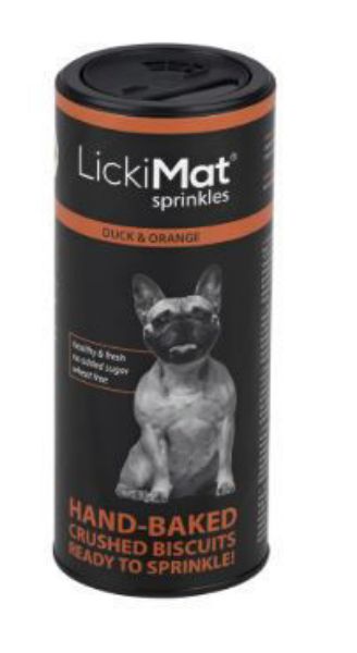 Picture of Lickimat Sprinkles Duck & Orange 150g