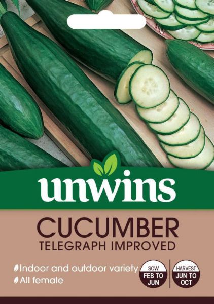 Picture of Unwins Cucumber Telegraph Improved Seeds