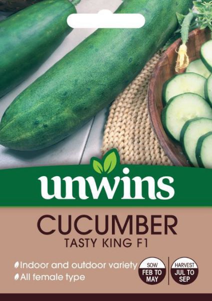 Picture of Unwins Cucumber Tasty King F1 Seeds