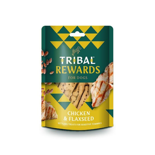 Picture of Tribal Rewards Chicken & Flaxseed 125g