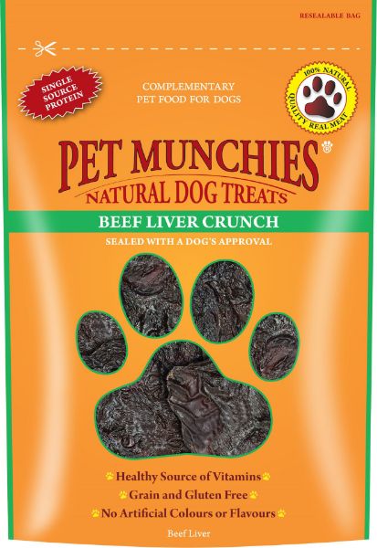 Picture of Pet Munchies Dog Treats - Beef Liver Crunch 90g