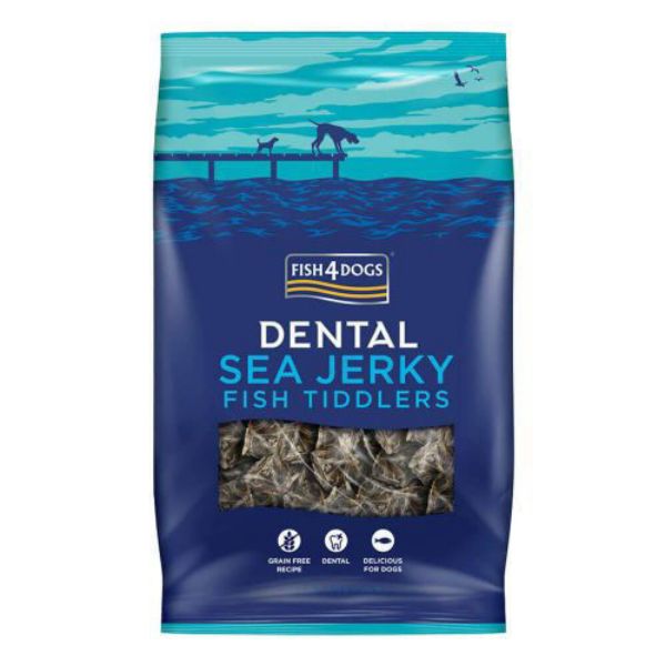 Picture of Fish 4 Dogs - Sea Jerky Dental Tiddlers 100g