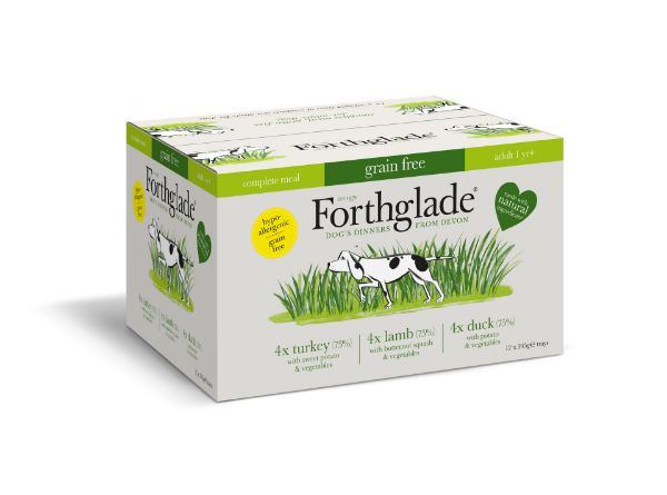 Picture of Forthglade Dog - Adult Grain Free Multi Pack 12x395g