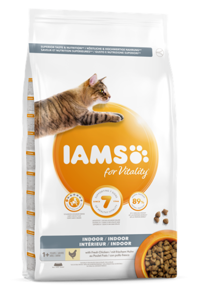 Picture of Iams Cat - Indoor with Fresh Chicken 2kg