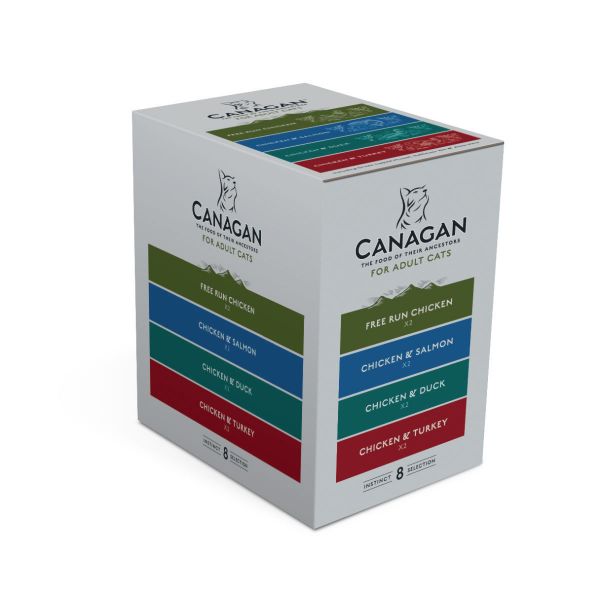 Picture of Canagan Cat - Adult Multipack Pouches 8x85g 