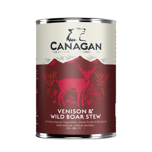 Picture of Canagan Dog - Venison & Wild Boar Stew Cans 6x400g