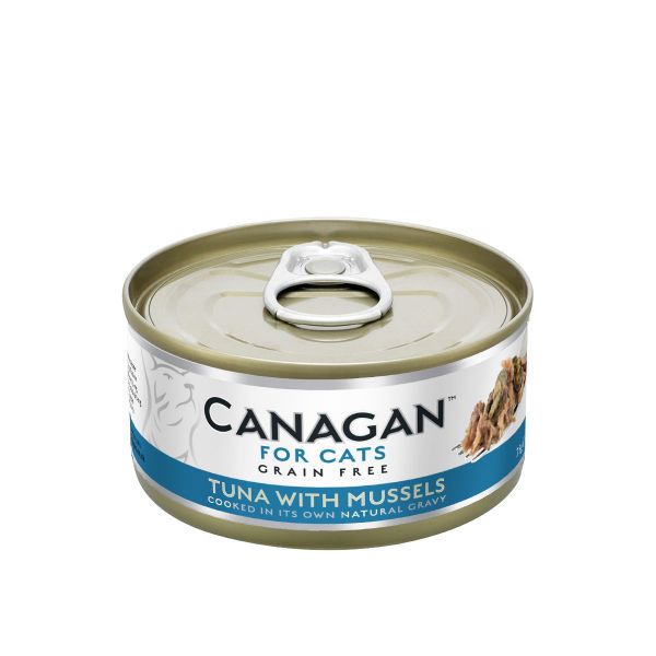 Picture of Canagan Cat - Tuna With Mussels Cans 12x75g