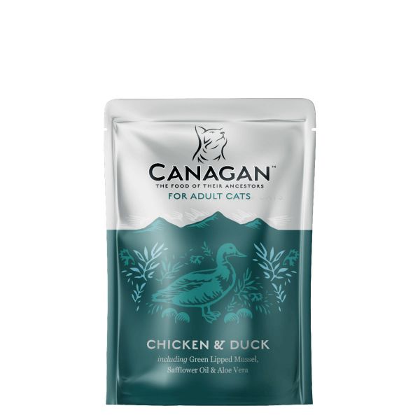 Picture of Canagan Cat - Adult Chicken & Duck Pouches 8x85g 