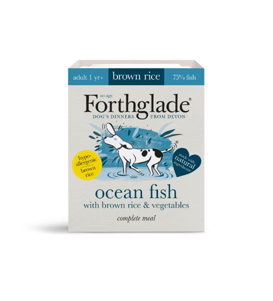 Picture of Forthglade Dog - Adult Complete Ocean Fish With Brown Rice & Vegetables 18x395g