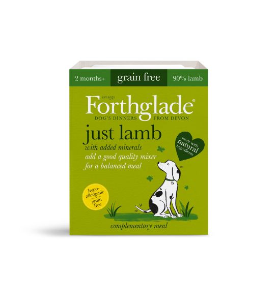 Picture of Forthglade Dog - Adult Just Lamb 18x395g