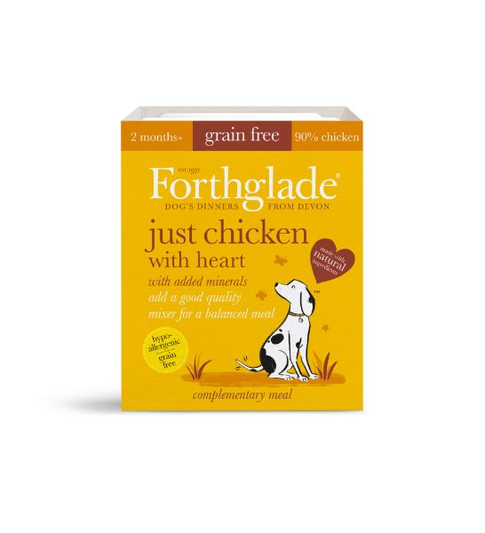 Picture of Forthglade Dog - Adult Just Chicken With Heart 18x395g