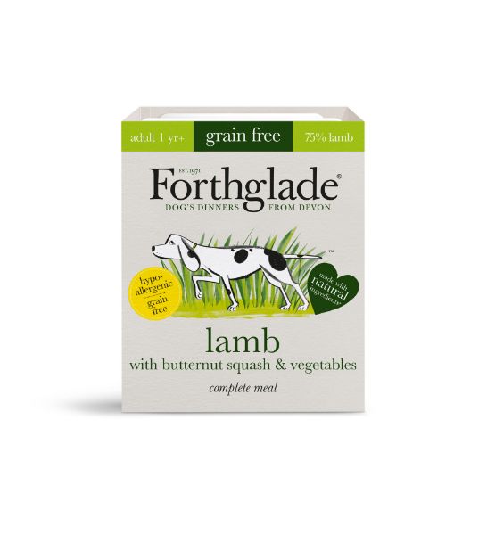 Picture of Forthglade Dog - Adult Grain Free Lamb with Butternut Squash & Vegetables 18x395g