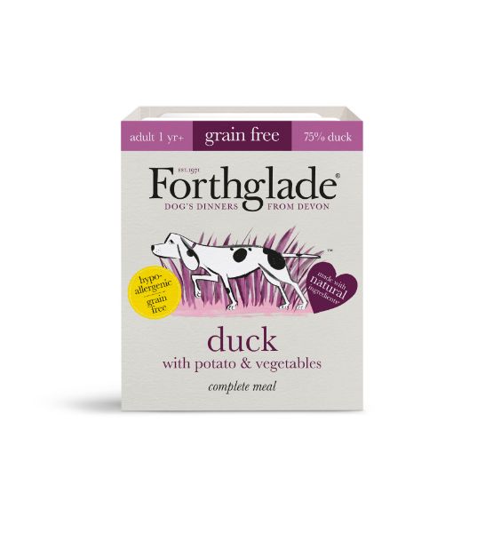 Picture of Forthglade Dog - Adult Grain Free Duck with Potato & Vegetables 18x395g