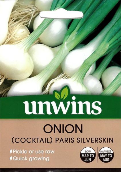 Picture of Unwins Onion Cocktail Paris Silverskin Seeds