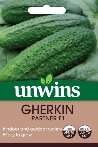 Picture of Unwins Gherkin Partner F1 Seeds