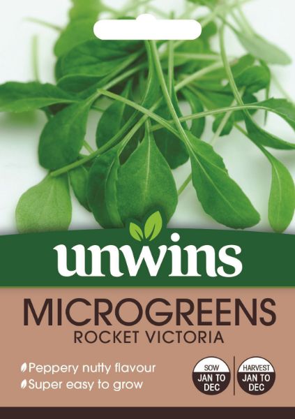 Picture of Unwins Microgreens Rocket Victoria Seeds