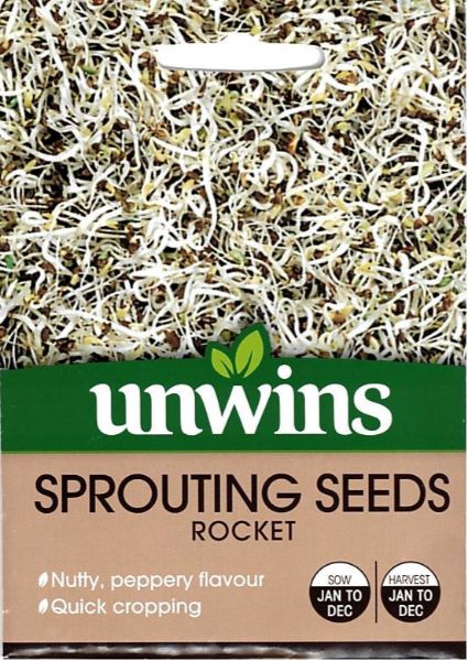 Picture of Unwins Sprouting Seeds Rocket Seeds