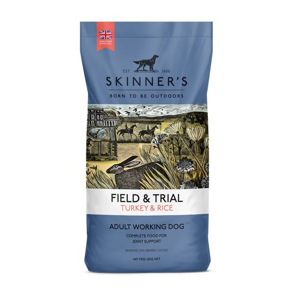 Picture of Skinners Dog - Field & Trial Joint Aid Turkey & Rice 15kg
