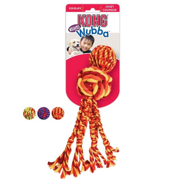 Picture of Kong Wubba Weaves With Rope X Large