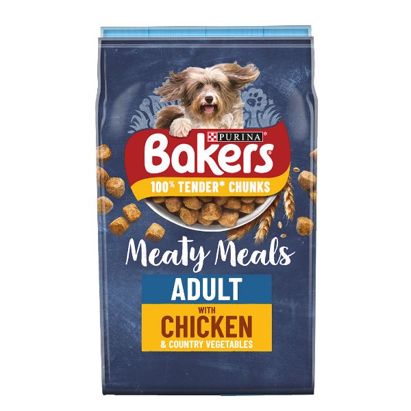 Picture of Bakers Meaty Meals  With Chicken Dry Dog Food 2.7kg