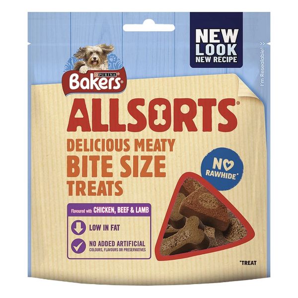 Picture of Bakers Allsorts Dog Treats 98g