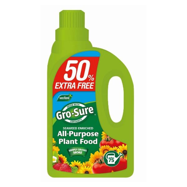 Picture of Westland Gro-Sure All Purpose Plant food  1L + 50% Free
