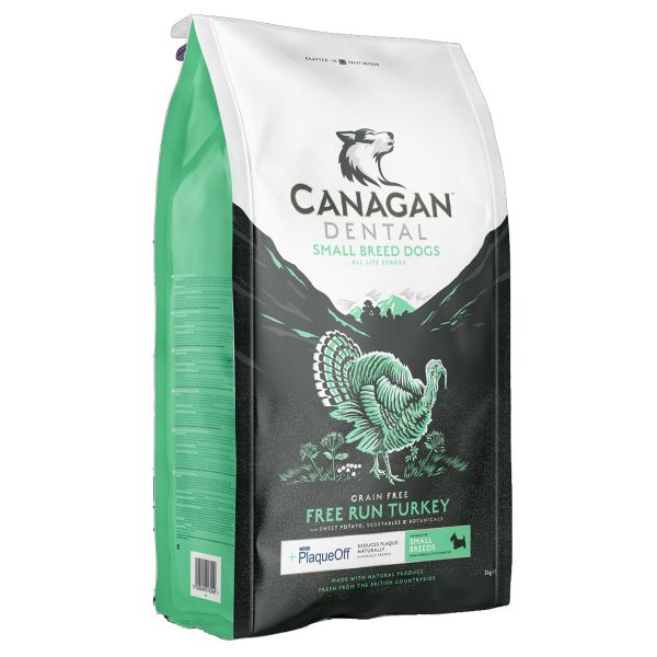 Picture of Canagan Dog - Small Breed Dental Free Run Turkey 2kg