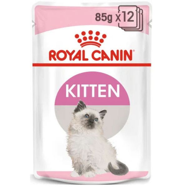 Picture of Royal Canin Cat - Pouch Box Kitten Jelly 12x85g
