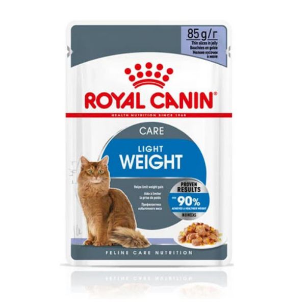 Picture of Royal Canin Cat - Pouch Box Light Weight Care In Jelly 12x85g