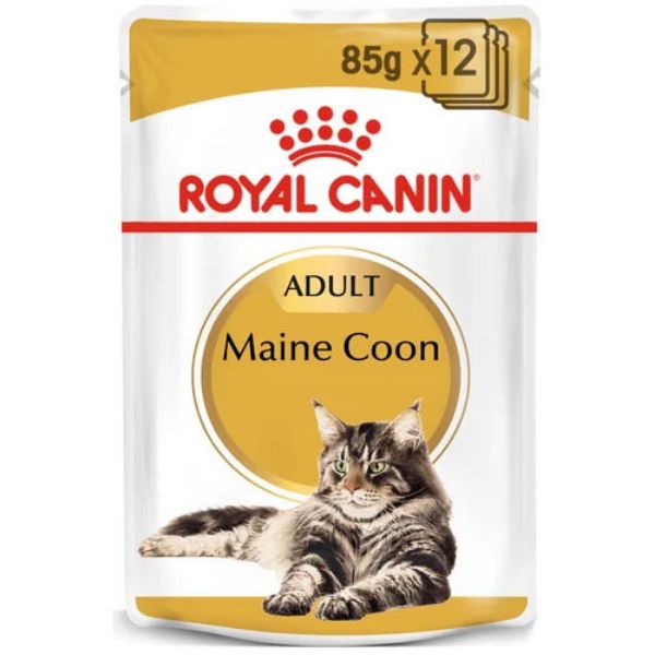 Picture of Royal Canin Cat - Pouch Box Maine Coon 12x85g