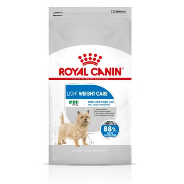 Udholdenhed Afhængig TVsæt Royal Canin Dog - Mini Light Weight Care 3kg | PlusPets - Great Value Pet  Products