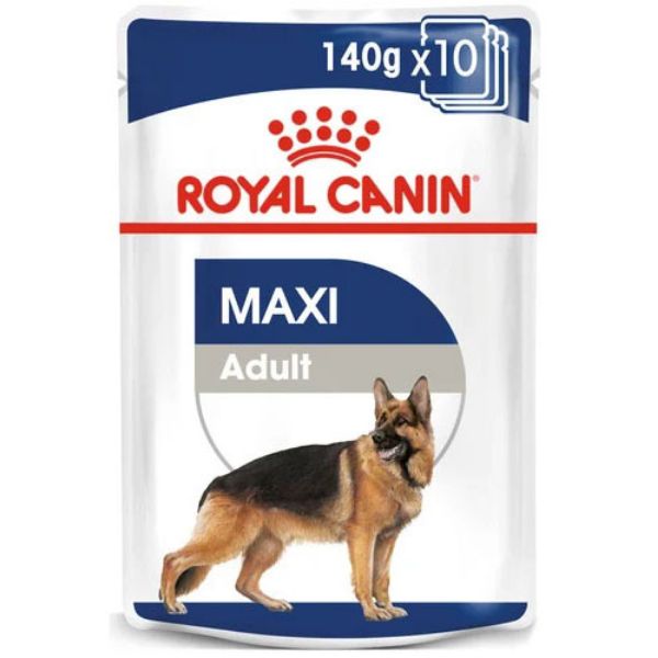 Picture of Royal Canin Dog - Pouch Box Maxi Adult 10x140g
