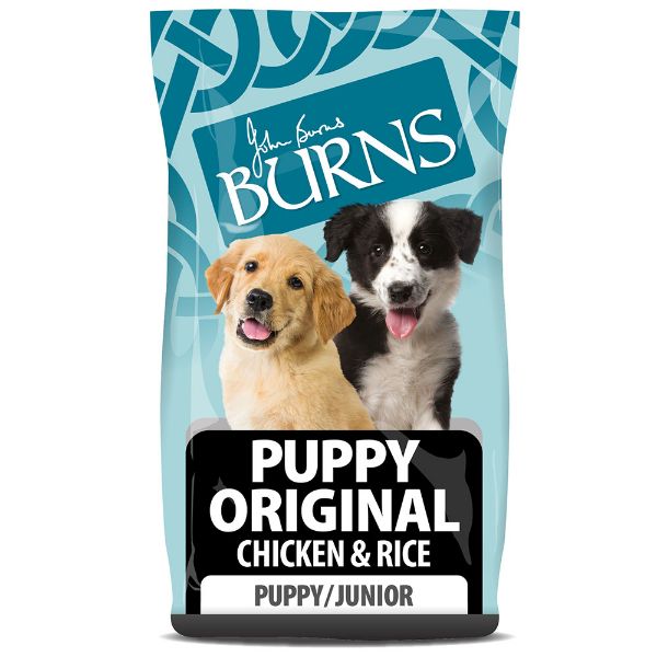Picture of Burns Puppy - Puppy & Junior Original Chicken & Rice 2kg