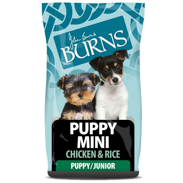 Picture of Burns Puppy - Puppy & Junior Mini Chicken & Rice 6kg