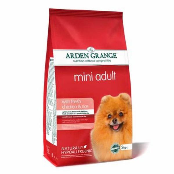 Picture of Arden Grange Dog - Adult Mini Breed Chicken & Rice 2kg