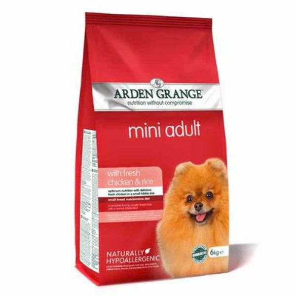 Picture of Arden Grange Dog - Adult Mini Breed Chicken & Rice 6kg