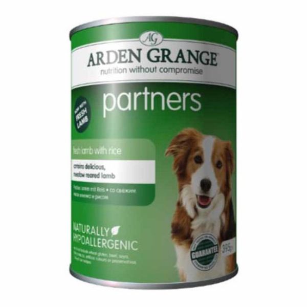 Picture of Arden Grange Dog - Lamb with Rice Tins 6x395g