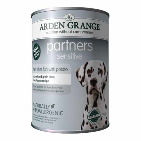 Picture of Arden Grange Dog - Sensitive Grain Free White Fish & Potato Tins 6x395g