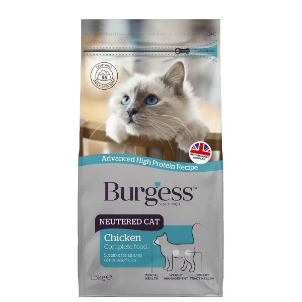 Picture of Burgess Cat - Neutered 1.5kg
