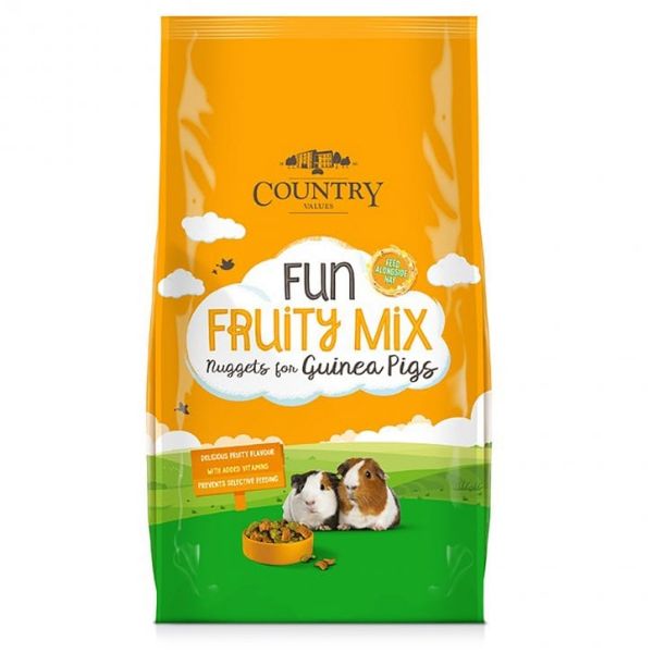 Picture of Burgess Guinea Pig - Country Value Fun Fruity Mix Nuggets 10kg