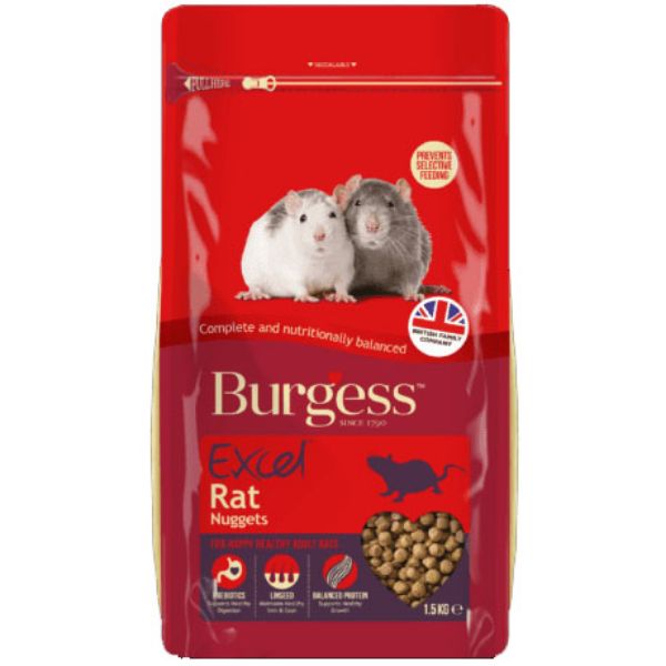 Picture of Burgess Rat - Excel Nuggets 1.5kg