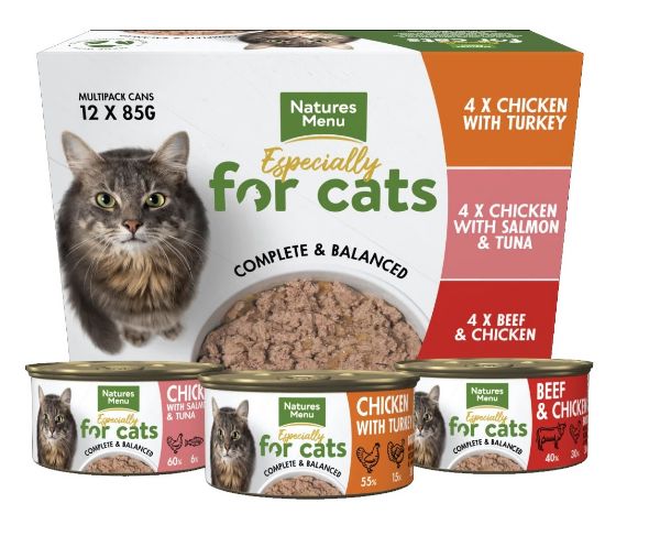 Picture of Natures Menu Cat - Adult Multipack Especially Cans 12x85g