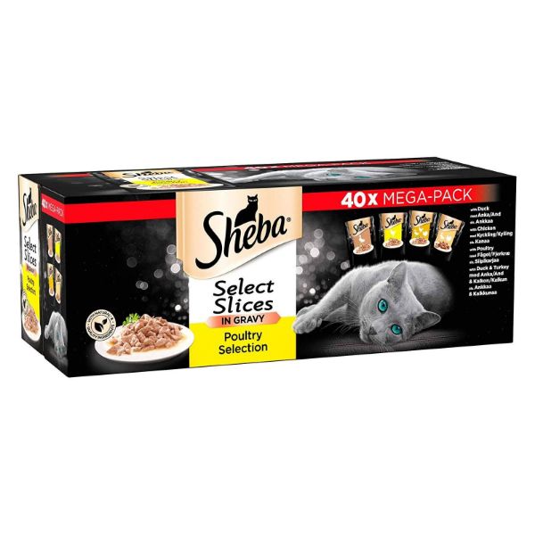Picture of Sheba Select Slices Poultry In Gravy 40x85g
