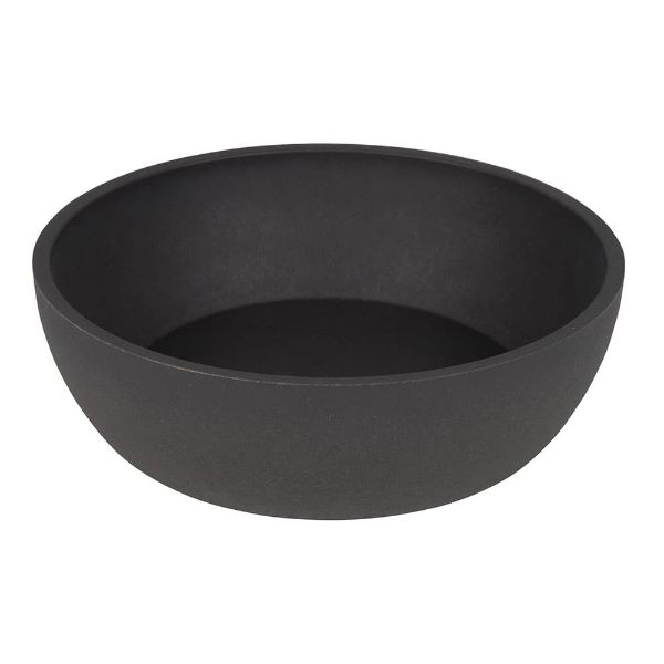 Picture of District 70 Bamboo Dog Bowl - Large - Dark Grey 21cm
