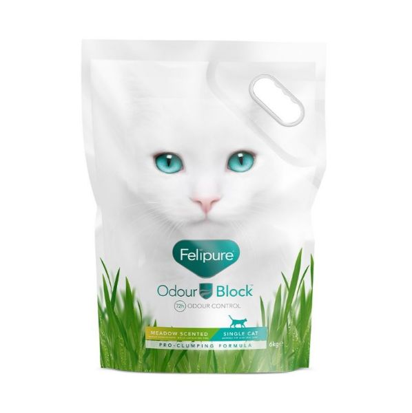 Picture of Felipure Single Cat Meadow Scented Litter 12kg