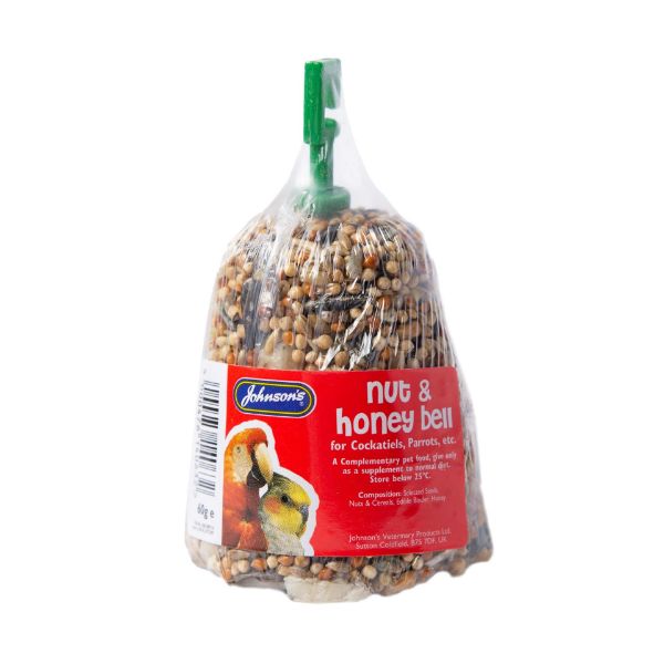 Picture of Johnsons Cockatiel Bell Nut & Honey 50g