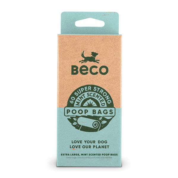 Picture of Beco Poop Bags Mint Scented 60 Pack