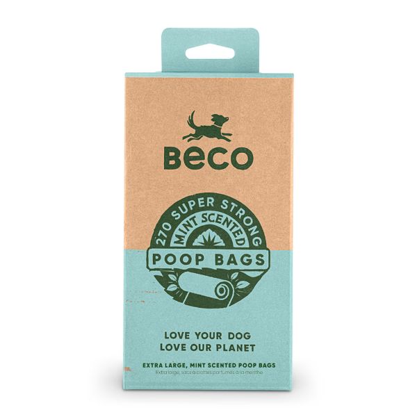 Picture of Beco Poop Bags Mint Scented 270 Pack 