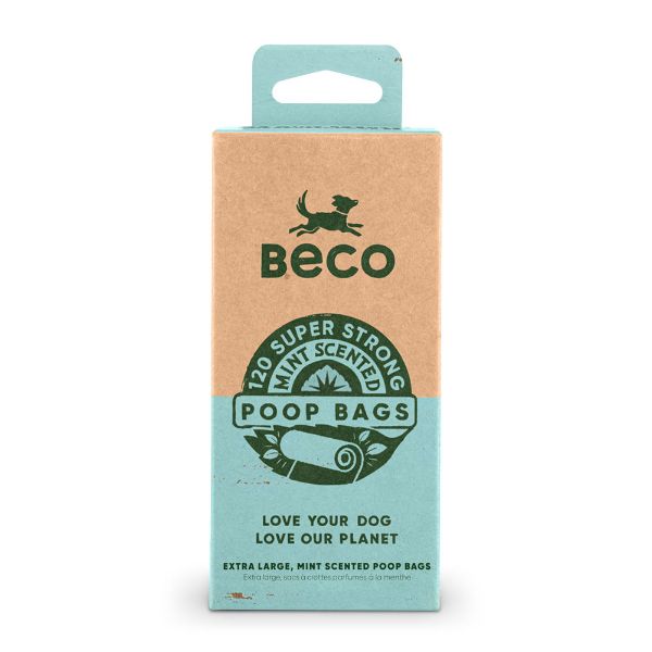Picture of Beco Poop Bags Mint Scented 120 Pack